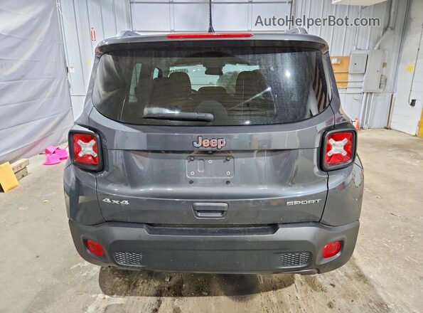 ZACNJDAB2MPM94885 2021 JEEP RENEGADE Gray Rear view