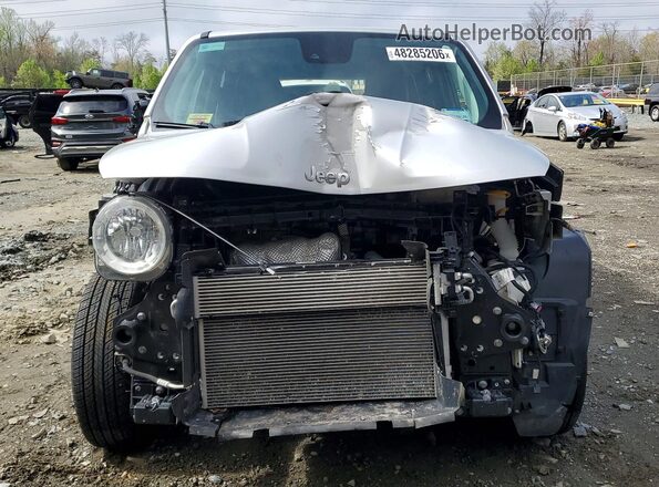ZACNJDAB3MPN36982 2021 JEEP RENEGADE Silver Դիմացի տեսք