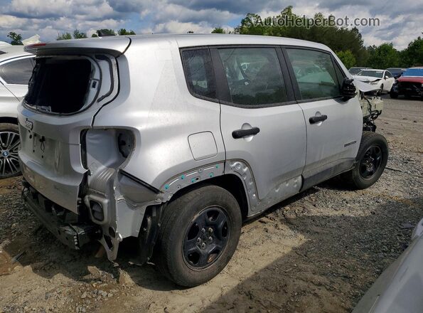 ZACNJDAB3MPN36982 2021 JEEP RENEGADE Silver Հետևի աջ