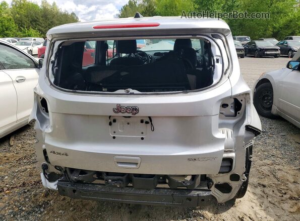 ZACNJDAB3MPN36982 2021 JEEP RENEGADE Silver Հետևի տեսք