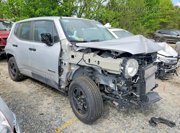 ZACNJDAB3MPN36982 2021 JEEP RENEGADE Silver Առջևի աջ