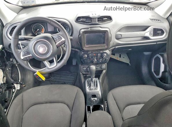 ZACNJDAB3MPN36982 2021 JEEP RENEGADE Silver Առջևի վահանակի տեսք