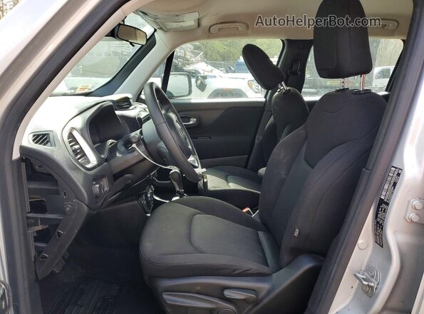 ZACNJDAB3MPN36982 2021 JEEP RENEGADE Silver Սալոնի դիմացի տեսք