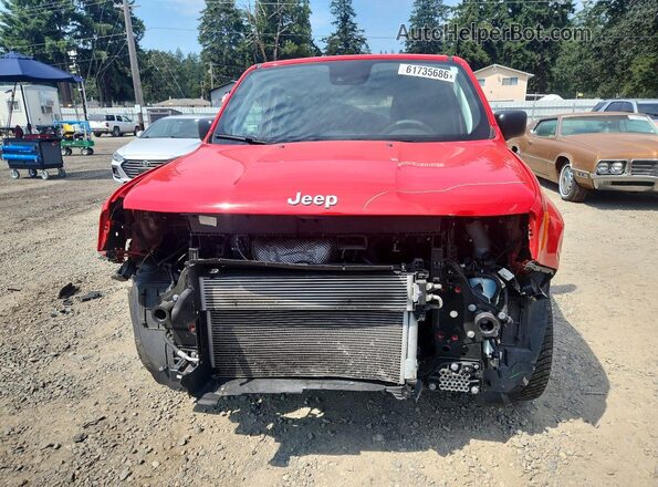 ZACNJDAB4MPN13842 2021 JEEP RENEGADE Red Front view