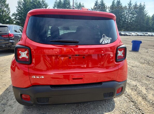 ZACNJDAB4MPN13842 2021 JEEP RENEGADE Red Rear view