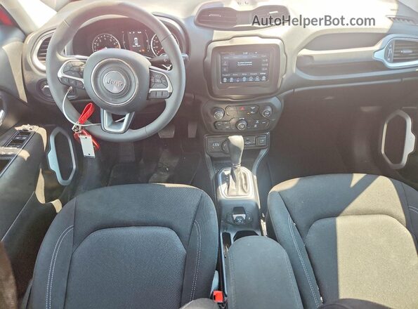 ZACNJDAB4MPN13842 2021 JEEP RENEGADE Red Dashboard view