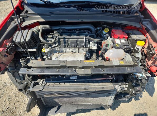 ZACNJDAB4MPN13842 2021 JEEP RENEGADE Red Rear interior view