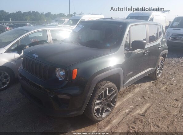 ZACNJDAB5MPM50749 2021 JEEP RENEGADE Green Przód lewy