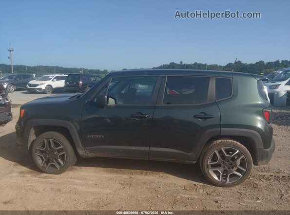 ZACNJDAB5MPM50749 2021 JEEP RENEGADE Green Widok wnętrza 360 stopni