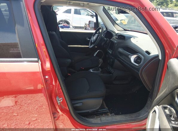 ZACNJDAB7MPM12620 2021 JEEP RENEGADE Red Vista interior delantera