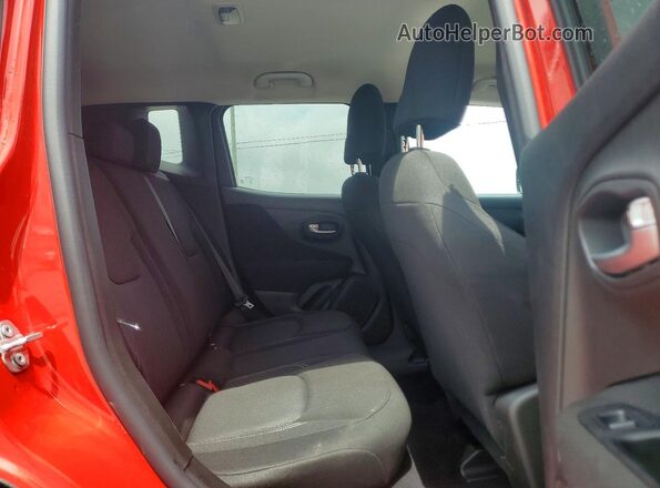 ZACNJDAB7MPM41387 2021 JEEP RENEGADE Red Вид задньої частини салону