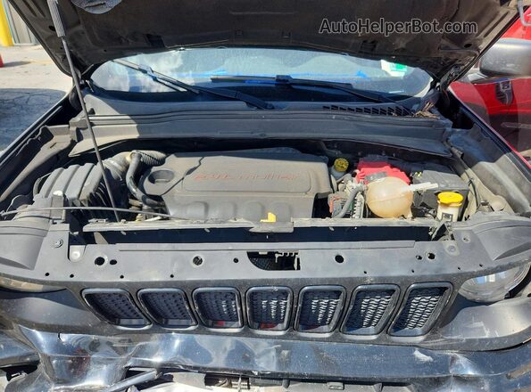 ZACNJDAB7MPM56407 2021 JEEP RENEGADE Black ძრავის განყოფილების ხედი