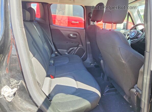 ZACNJDAB7MPM56407 2021 JEEP RENEGADE Black უკანა სალონის ხედი