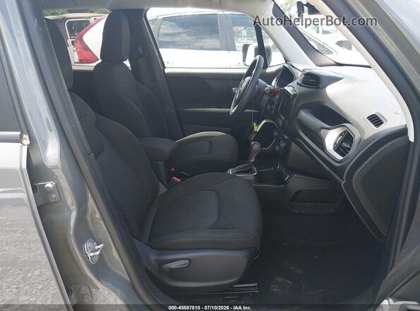 ZACNJDAB9MPN07860 2021 JEEP RENEGADE Gray Widok wnętrza z przodu
