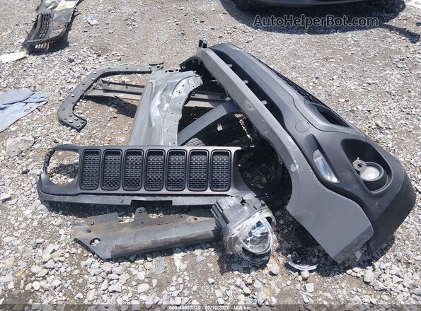 ZACNJDAB9MPN07860 2021 JEEP RENEGADE Gray Widok zestawu wskaźników