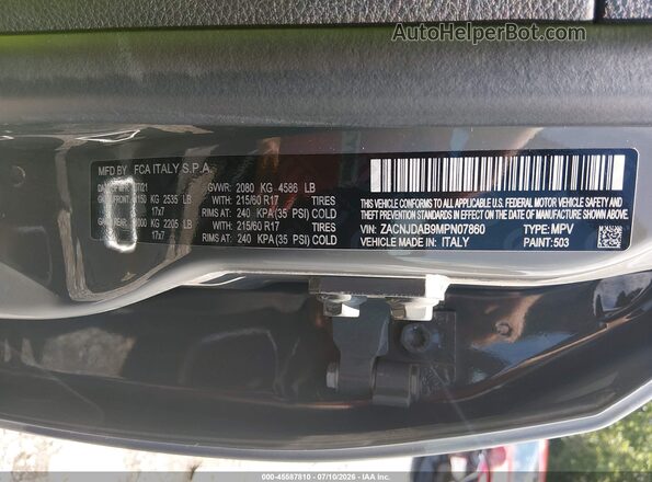 ZACNJDAB9MPN07860 2021 JEEP RENEGADE Gray Widok komory silnika