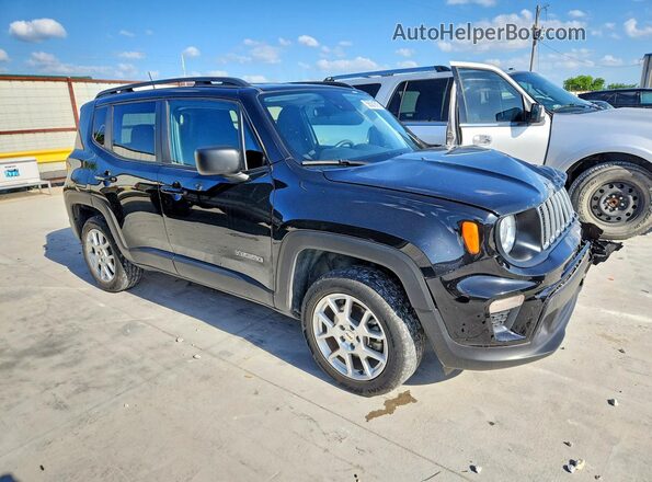 ZACNJDB10NPN86553 2022 JEEP RENEGADE Black Передня права чверть