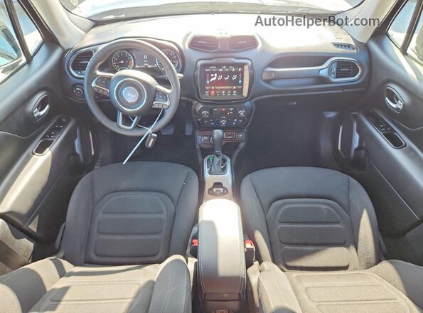 ZACNJDB10NPN86553 2022 JEEP RENEGADE Black Вид панелі приладів