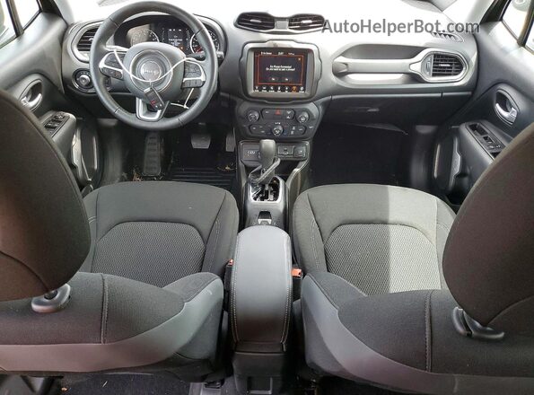 ZACNJDB10PPP39208 2023 JEEP RENEGADE Черный Вид панели приборов