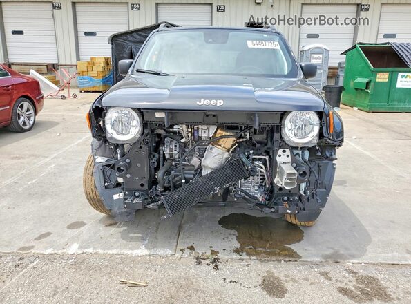 ZACNJDB10PPP39208 2023 JEEP RENEGADE Черный Вид спереди