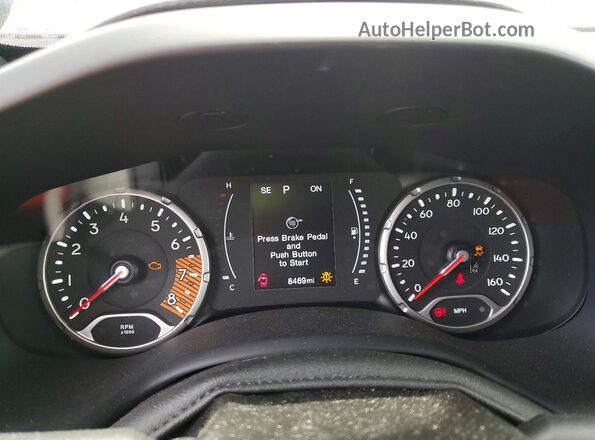 ZACNJDB10PPP39208 2023 JEEP RENEGADE Черный Вид щитка приборов
