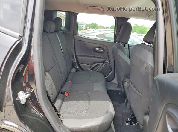 ZACNJDB10PPP39208 2023 JEEP RENEGADE Черный Вид задней части салона