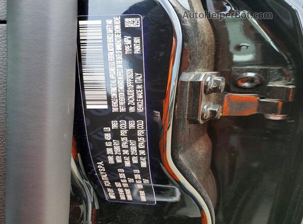 ZACNJDB10PPP39208 2023 JEEP RENEGADE Черный Панорамный вид салона 360°