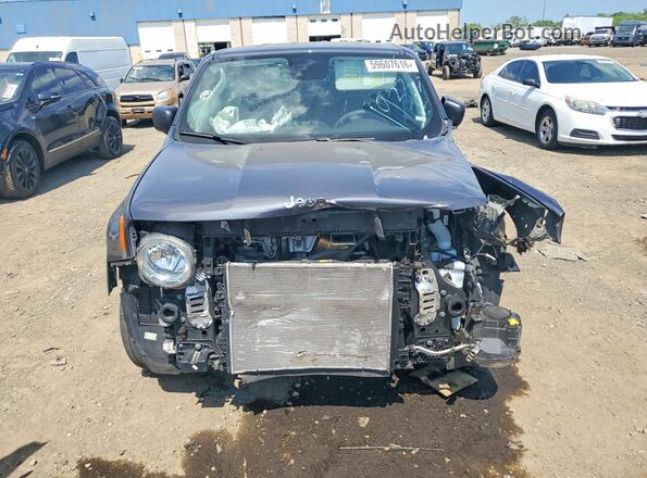 ZACNJDB10PPP71933 2023 JEEP RENEGADE Серый Вид спереди