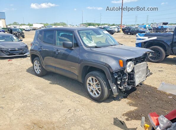 ZACNJDB10PPP71933 2023 JEEP RENEGADE Серый Передняя правая четверть