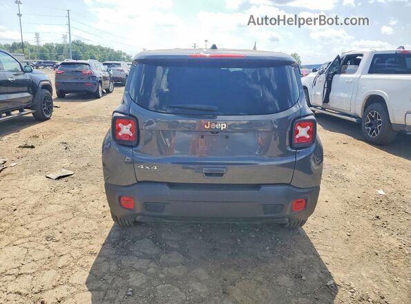 ZACNJDB10PPP71933 2023 JEEP RENEGADE Серый Вид сзади