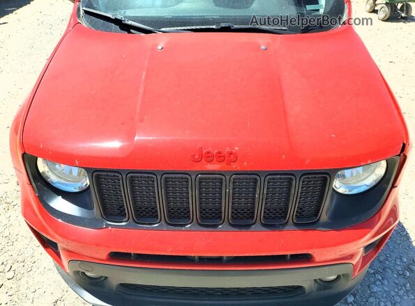 ZACNJDB12NPN38553 2022 JEEP RENEGADE Red Вид задньої частини салону