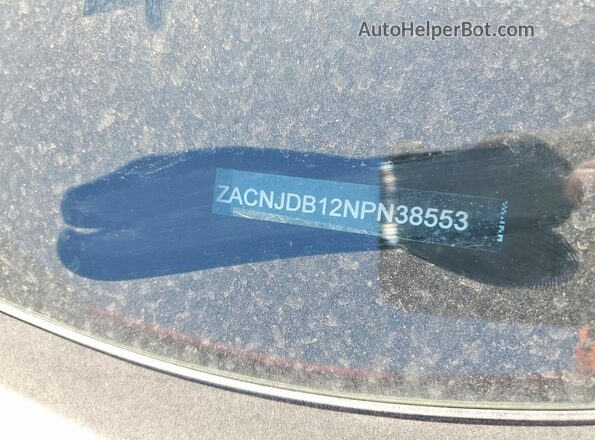 ZACNJDB12NPN38553 2022 JEEP RENEGADE Red Вид підкапотного простору