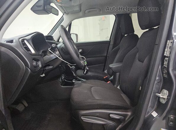 ZACNJDB12PPP14472 2023 JEEP RENEGADE Gray Widok wnętrza z przodu