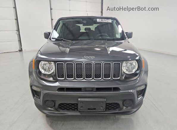 ZACNJDB12PPP14472 2023 JEEP RENEGADE Gray Widok z przodu
