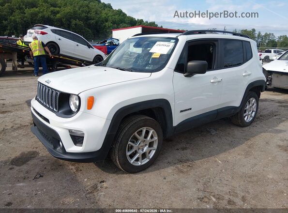 ZACNJDB12PPP17582 2023 JEEP RENEGADE White Передня ліва чверть