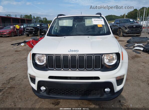 ZACNJDB12PPP17582 2023 JEEP RENEGADE White Вид задньої частини салону