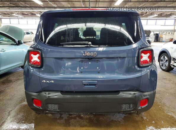 ZACNJDB12PPP33846 2023 JEEP RENEGADE Blue უკანა ხედი
