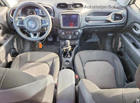 ZACNJDB12PPP44622 2023 JEEP RENEGADE White Widok deski rozdzielczej