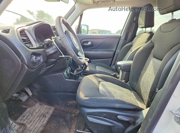 ZACNJDB12PPP44622 2023 JEEP RENEGADE White Widok wnętrza z przodu