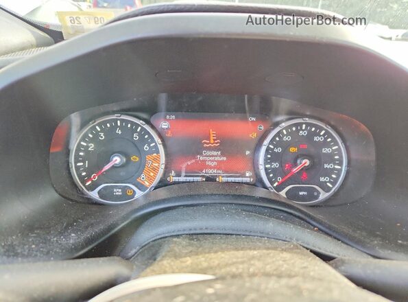 ZACNJDB12PPP44622 2023 JEEP RENEGADE White Widok zestawu wskaźników