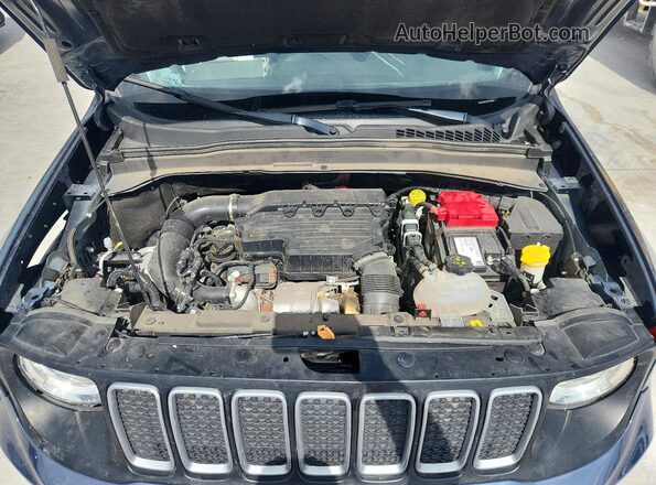 ZACNJDB12PPP55930 2023 JEEP RENEGADE Blue ძრავის განყოფილების ხედი