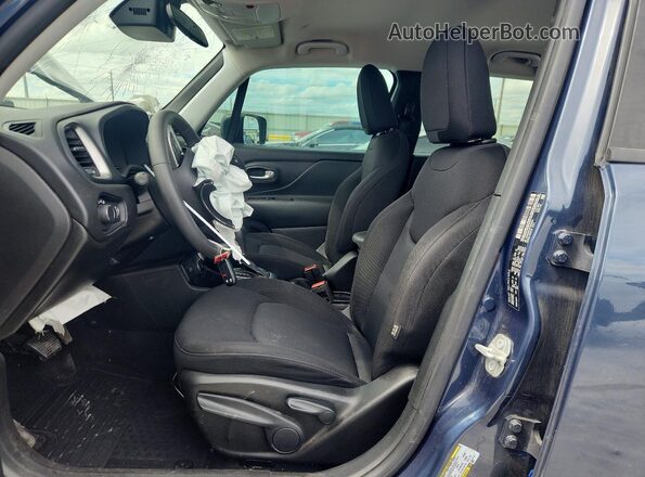 ZACNJDB12PPP55930 2023 JEEP RENEGADE Blue წინა სალონის ხედი