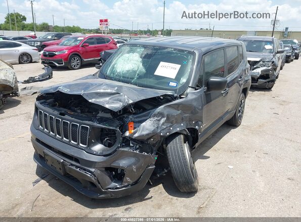 ZACNJDB12PPP55975 2023 JEEP RENEGADE Gray წინა ხედი