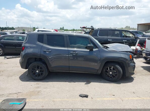 ZACNJDB12PPP55975 2023 JEEP RENEGADE Gray უკანა სალონის ხედი