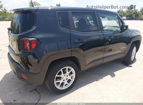 ZACNJDB12PPP70539 2023 JEEP RENEGADE Black Задня права чверть