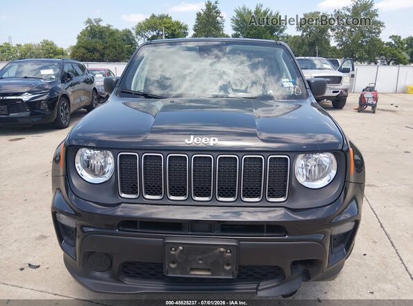 ZACNJDB12PPP70539 2023 JEEP RENEGADE Black Вид щитка приладів
