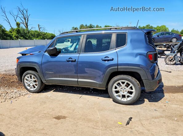 ZACNJDB13NPN45222 2022 JEEP RENEGADE Blue უკანა მარცხენა