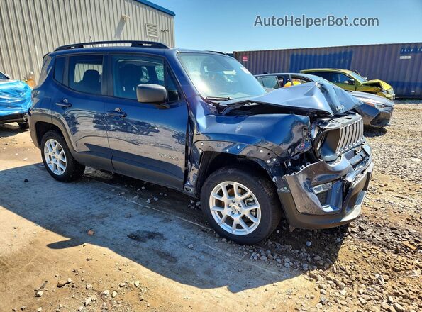 ZACNJDB13NPN45222 2022 JEEP RENEGADE Blue წინა მარჯვენა