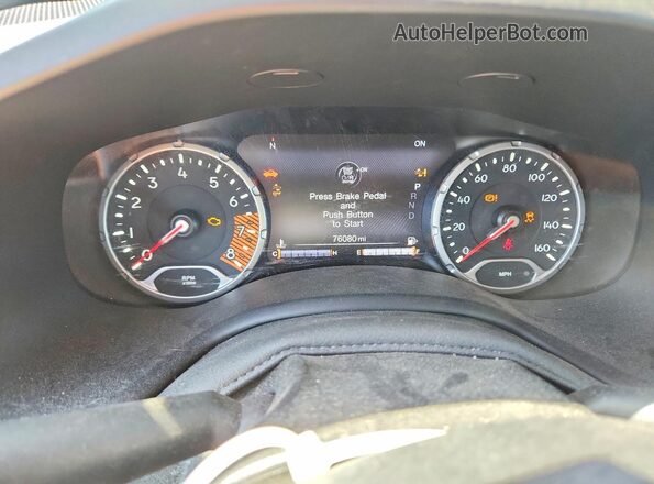 ZACNJDB13NPN45222 2022 JEEP RENEGADE Blue ხელსაწყოთა პანელის ხედი