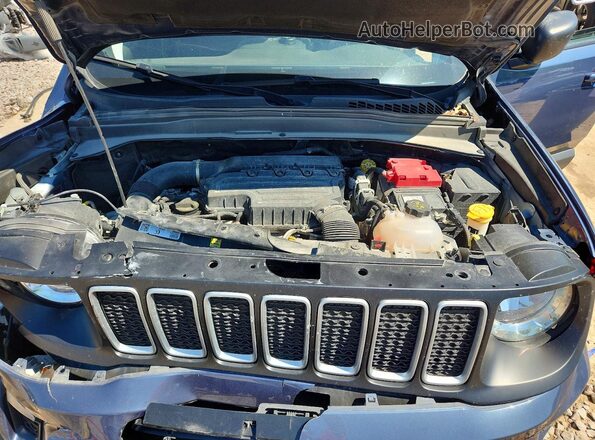 ZACNJDB13NPN45222 2022 JEEP RENEGADE Blue უკანა სალონის ხედი